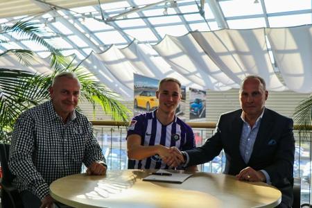 Aue verlängert Vertrag mit Krüger