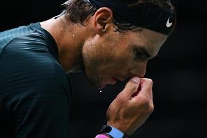 Nadal beim Masters in Paris im Halbfinale