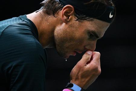 Nadal beim Masters in Paris im Halbfinale