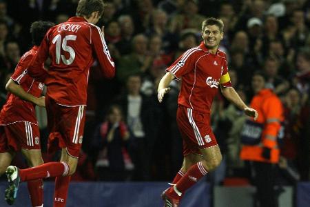 Das SID-Kalenderblatt am 6. November: Liverpool feiert 8:0-Rekordsieg gegen Besiktas