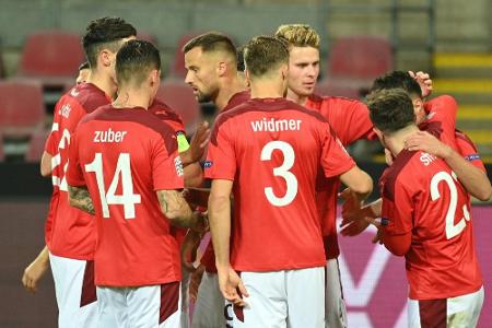 Elf Bundesliga-Profis im Schweizer Aufgebot