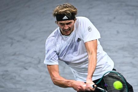 Tennis-Weltrangliste: Zverev nach Finalniederlage in Paris weiter Siebter