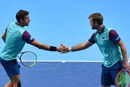 ATP Finals: Auftaktniederlage für Krawietz/Mies