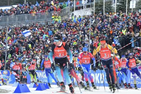 Biathlon: Doppelweltcup in Oberhof ohne Zuschauer