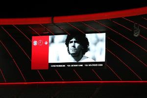 Gedenkminute für Maradona vor Bundesliga-Spielen