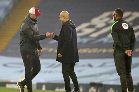 Remis bei ManCity: Liverpool verliert Tabellenführung im Topspiel