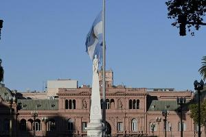 Aufbahrung von Maradonas Leichnam im Präsidentenpalast