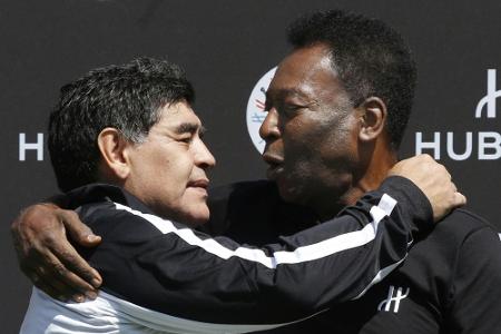 Pele trauert um Maradona: 