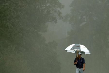 Starker Regen in Augusta: US Masters unterbrochen