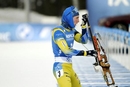 Biathlon: Samuelsson gewinnt Verfolger, Doll starker Fünfter