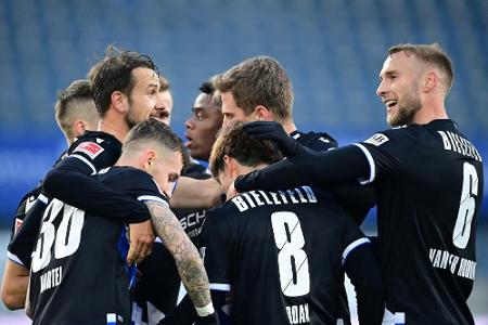 Talfahrt gestoppt: Bielefeld schlägt Mainz