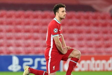 Schlechte Nachricht für Klopp: Jota fehlt Liverpool bis zu zwei Monate