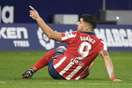 Suarez festigt Atleticos Tabellenführung in La Liga - Real patzt in Elche