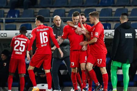 Augsburg beendet Durststrecke - Arminias Sorgen wachsen