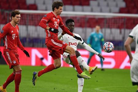 Am letzten Spieltag der Champions-League-Gruppenphase ging es für den FC Bayern gegen Lok Moskau um nichts mehr, dementsprec...