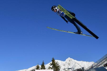 Deutsche Skispringerinnen verpassen Podestplätze deutlich