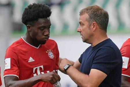 FC Bayern: Flick plant Davies-Comeback