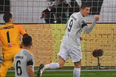 Sorgte nach dem frühen Rückstand mehrfach im Alleingang für Torgefahr, markierte vom Punkt schließlich den Ausgleich (22.). ...