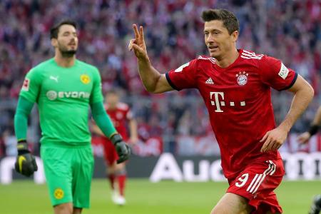 In der Rückrunde 2018/2019 kehrt dann wieder der 'Normalzustand' ein. Mit einem 5:0 gegen den BVB holen sich die Bayern die ...