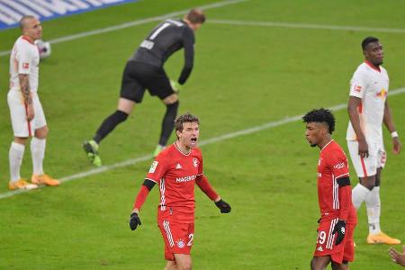 Durch ein spektakuläres 3:3 gegen RB Leipzig verteidigte der FC Bayern am 10. Bundesliga-Spieltag die Tabellenführung. Alle ...