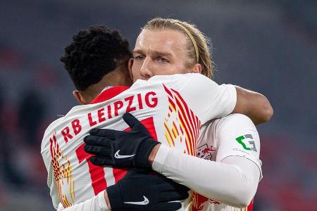 Auf der anderen Seite machte es Emil Forsberg besser. Der Schwede überzeugte gegen den FC Bayern mit cleveren Entscheidungen...