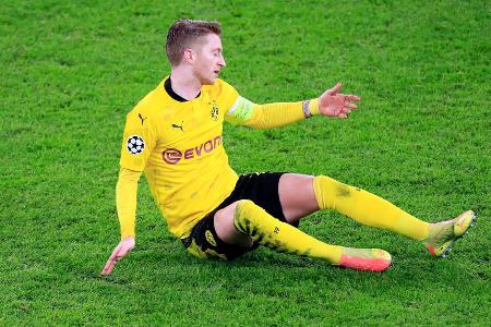 BVB-Kapitän Marco Reus verbrachte erst zum vierten Mal in seiner Karriere ein komplettes Bundesliga-Spiel auf der Bank. Der ...
