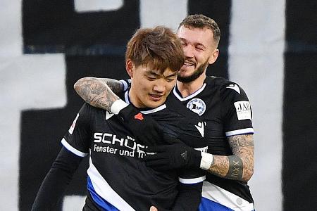 Erstmals in dieser Saison erzielte Arminia Bielefeld beim Sieg gegen den FSV Mainz 05 (2:1) zwei Tore in einem Spiel und tra...