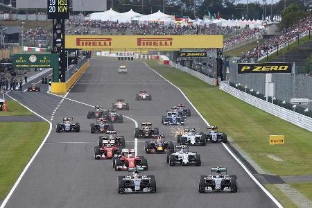 Start - GP Japan 2015