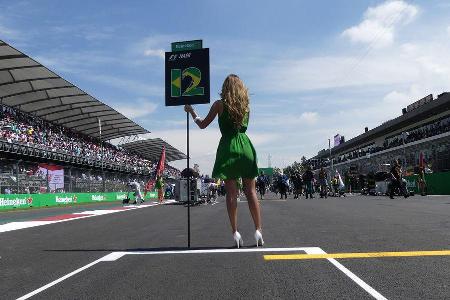 Formel 1 - Grid Girls - GP Mexiko 2016