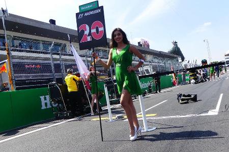 Formel 1 - Grid Girls - GP Mexiko 2016