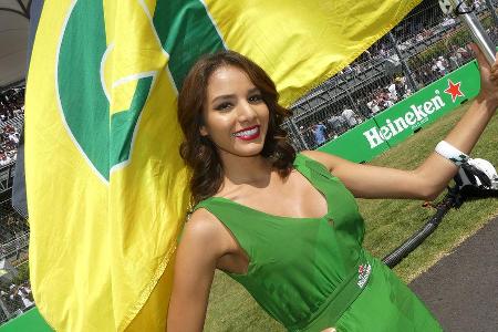 Formel 1 - Grid Girls - GP Mexiko 2016