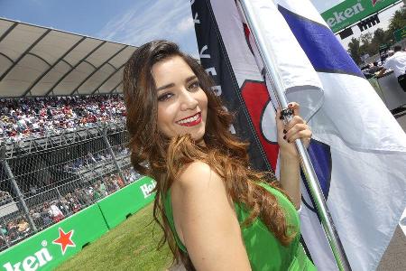 Formel 1 - Grid Girls - GP Mexiko 2016