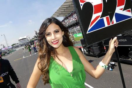 Formel 1 - Grid Girls - GP Mexiko 2016