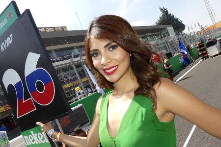 Formel 1 - Grid Girls - GP Mexiko 2016
