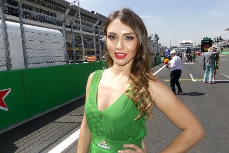 Formel 1 - Grid Girls - GP Mexiko 2016