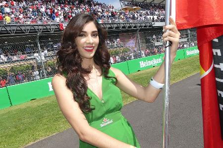 Formel 1 - Grid Girls - GP Mexiko 2016