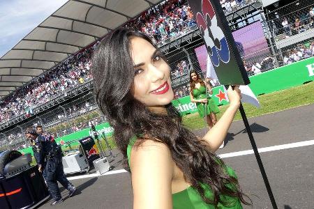 Formel 1 - Grid Girls - GP Mexiko 2016