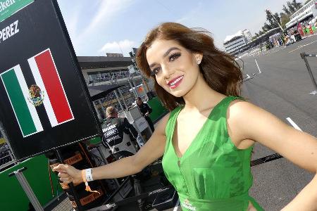 Formel 1 - Grid Girls - GP Mexiko 2016