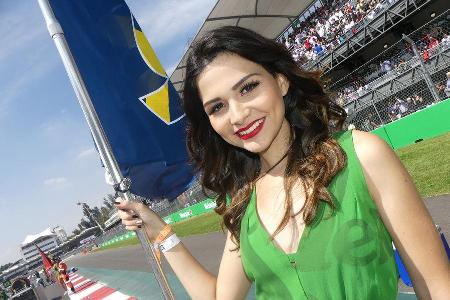 Formel 1 - Grid Girls - GP Mexiko 2016