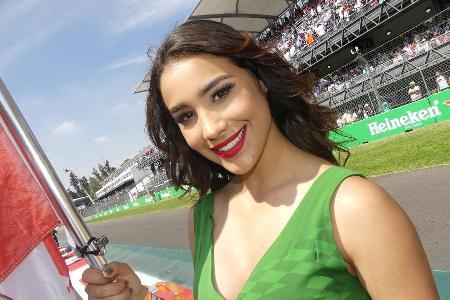 Formel 1 - Grid Girls - GP Mexiko 2016
