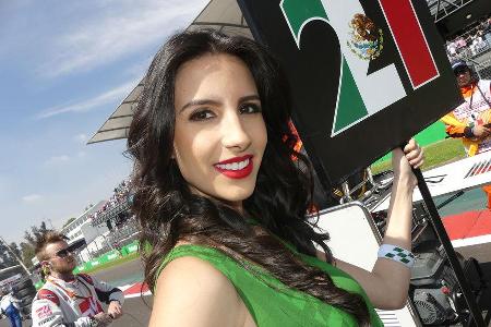 Formel 1 - Grid Girls - GP Mexiko 2016