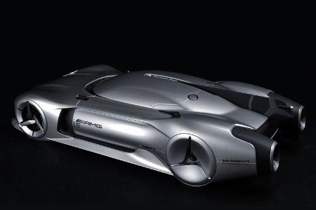 Mercedes-Benz 2040 W196R Streamliner - Concept - Designstudie