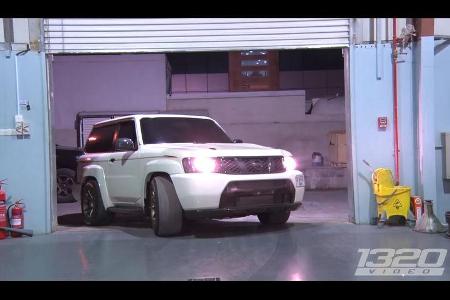 Getunter Nissan Patrol aus 
