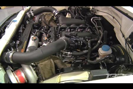 Getunter Nissan Patrol aus 