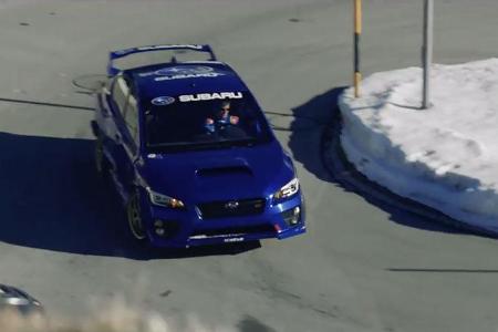 Subaru WRX STI Bobbahn St. Moritz