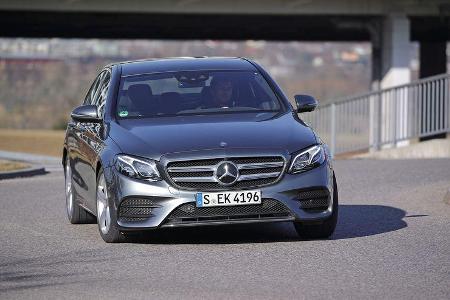 Mercedes E 220 d, Frontansicht