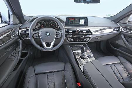 BMW 520d, Cockpit