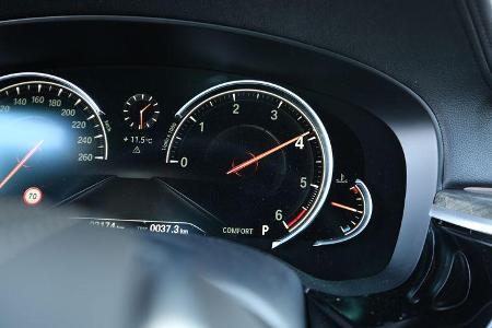 BMW 520d, Rundinstrumente