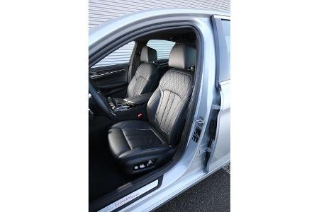 BMW 520d, Fahrersitz