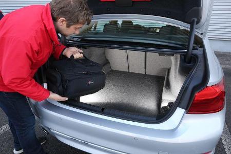 BMW 520d, Kofferraum